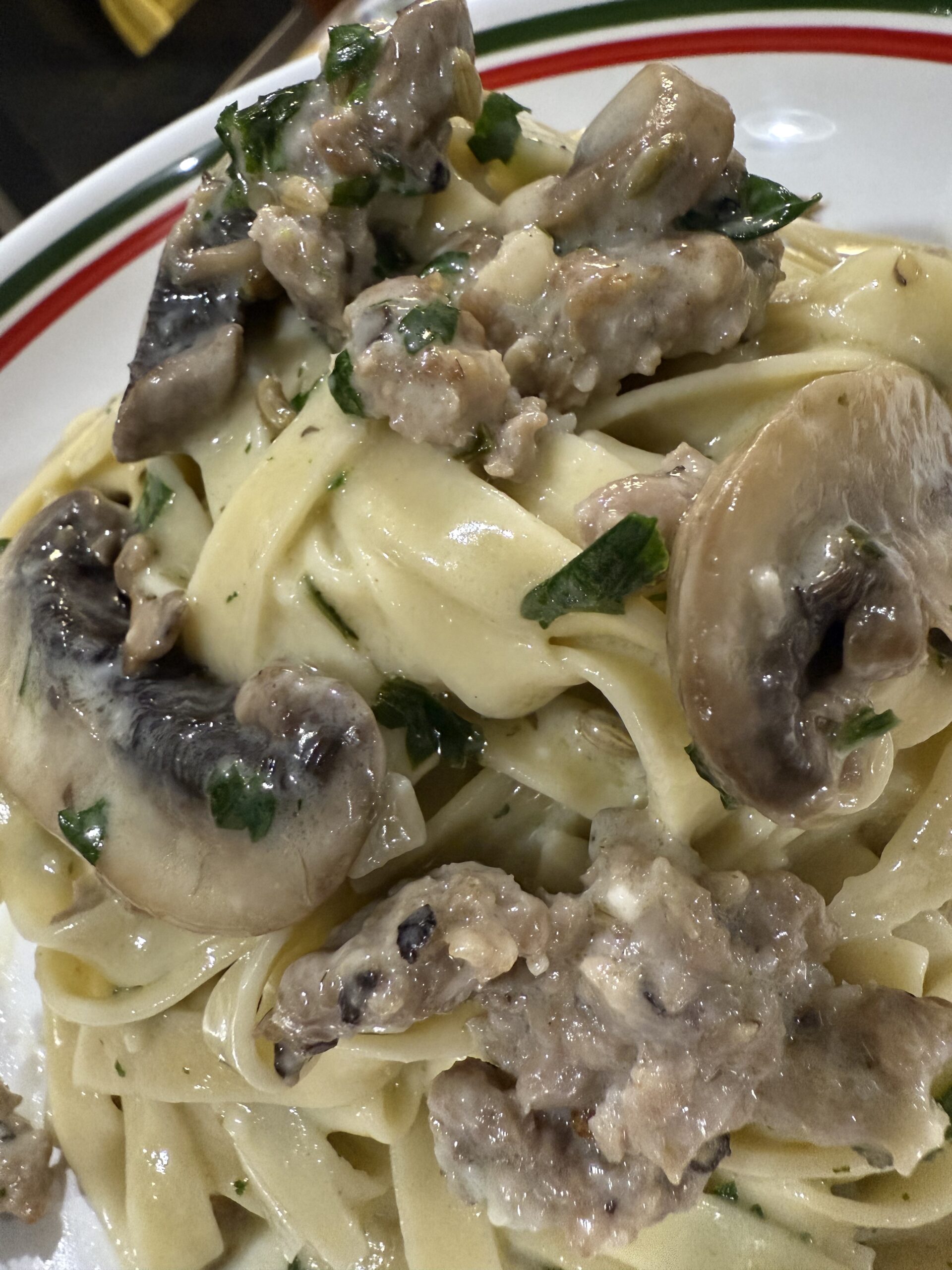 Fettuccine Boscaiola