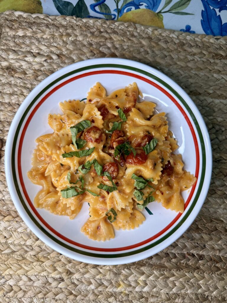 Roasted Tomato & Mascarpone Farfalle