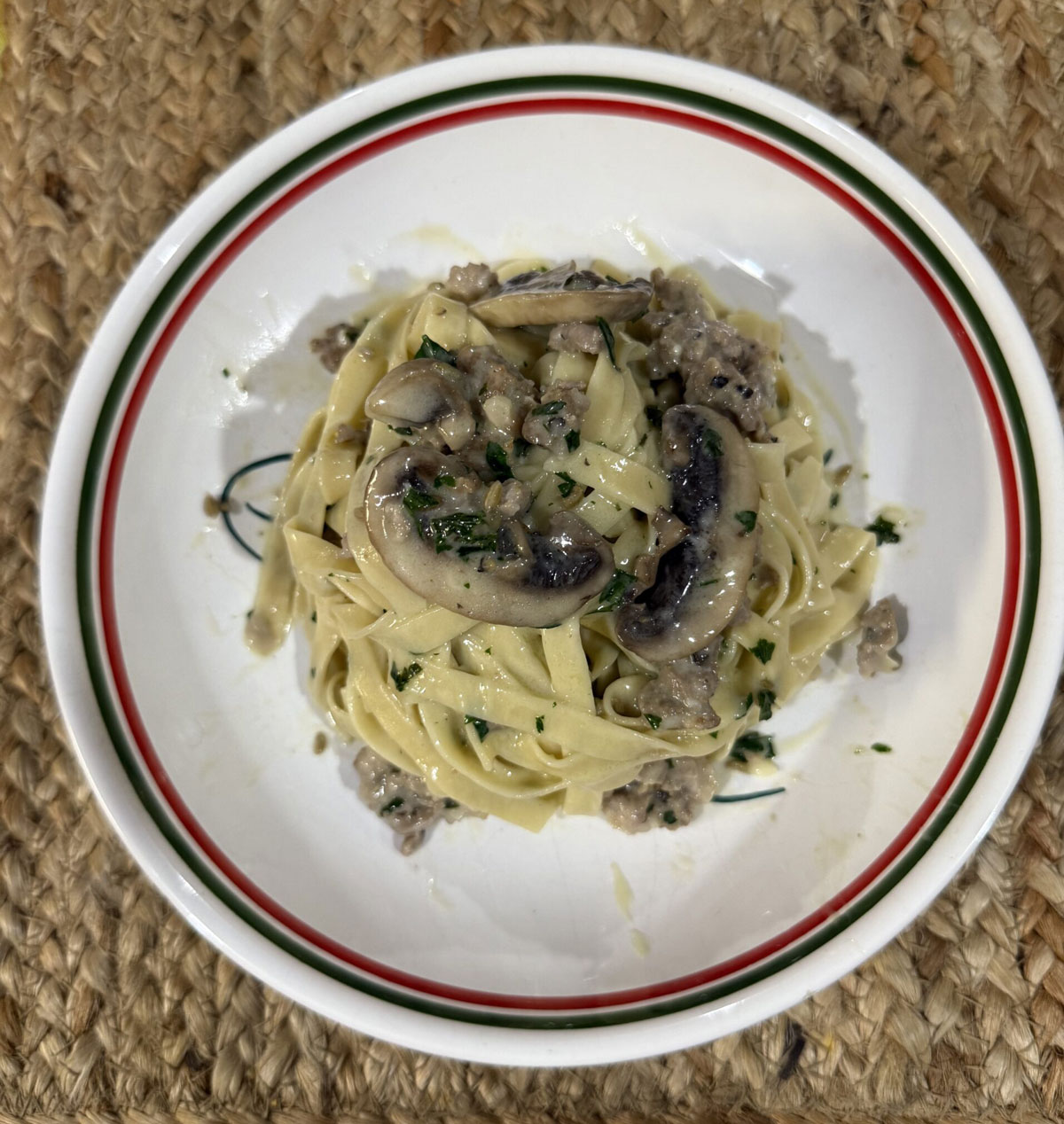 Fettuccine Boscaiola