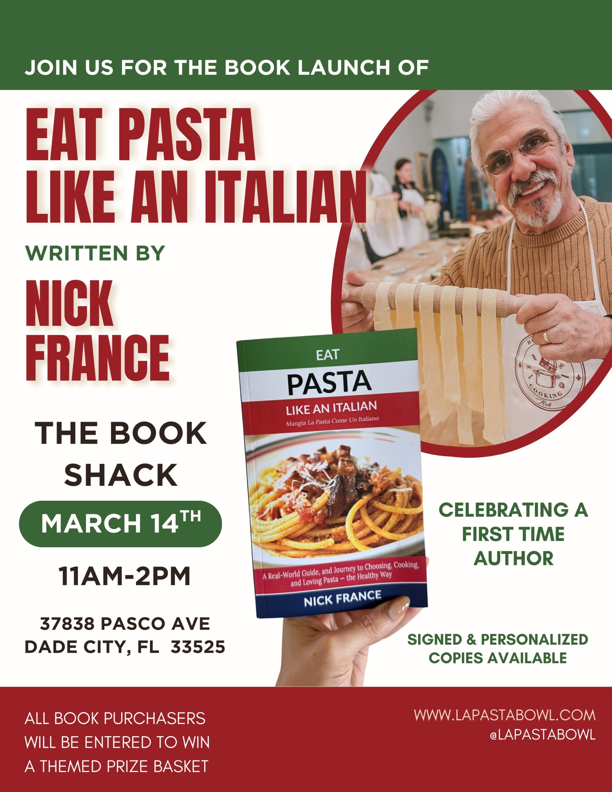 Book Launch Event Promotion Flyer Events