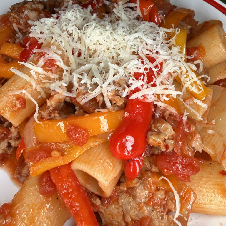 Sausage and Peppers Pasta
