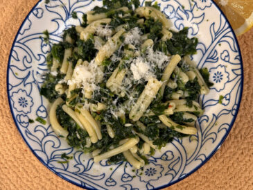 Casarecce-al-limone-plate Recipes