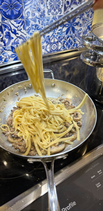 Fettuccine Boscaiola