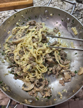 Fettuccine Boscaiola